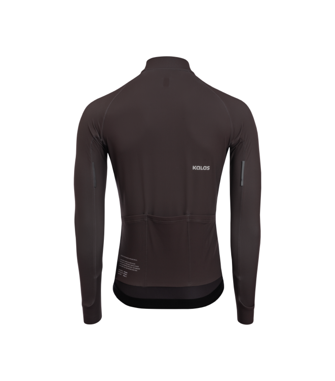 Mens Passion Z4 Long Sleeve Temps Jersey | Mocca Brown