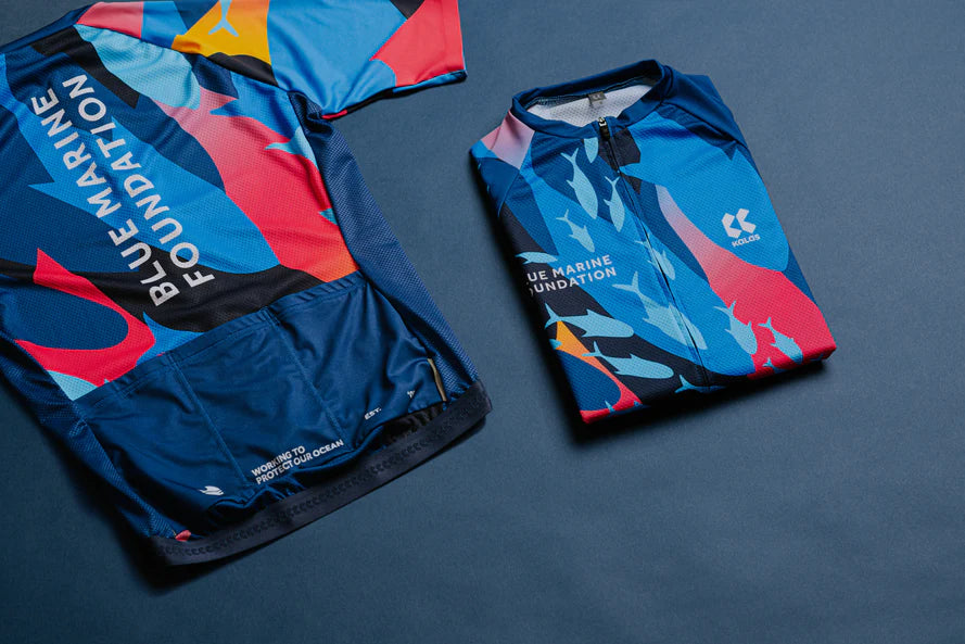 Mens Limited Edition Blue Marine Foundation Jersey