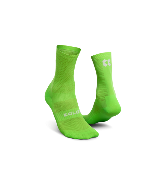 Kalas Verano High Socks | Neon Lime