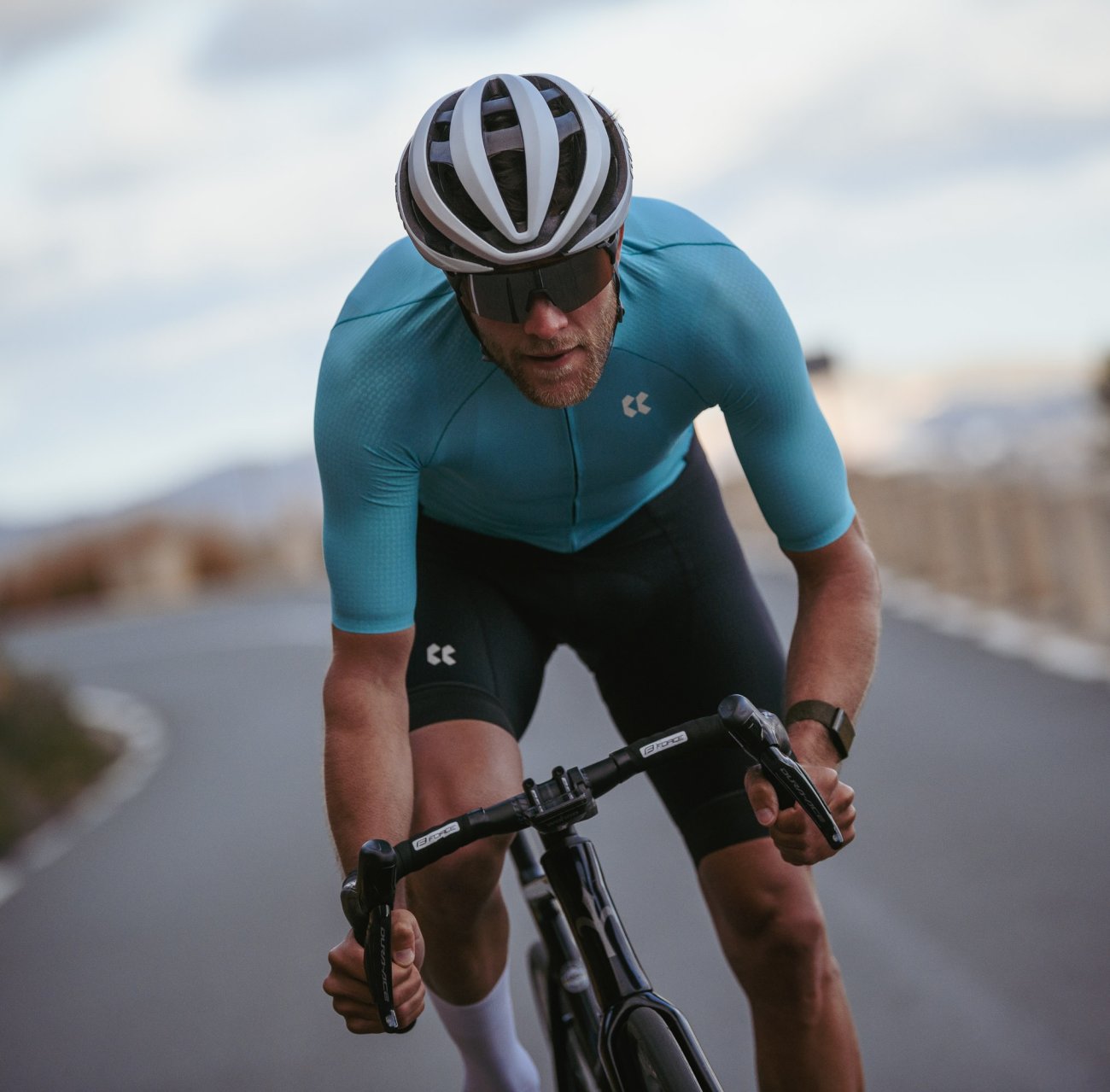 Mens Passion Z5 Aero Jersey | Caribbean Sea Blue