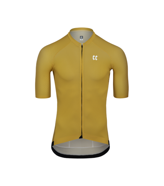 Mens Passion Z5 Aero Jersey | Gold Yellow