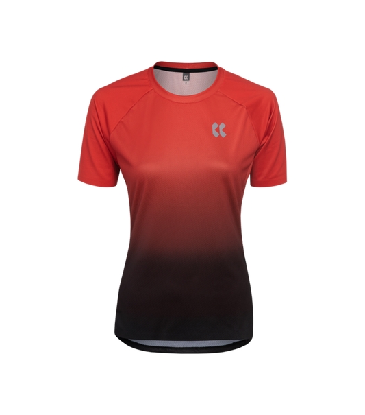 Womens Discover Cycling Jersey | Brick
