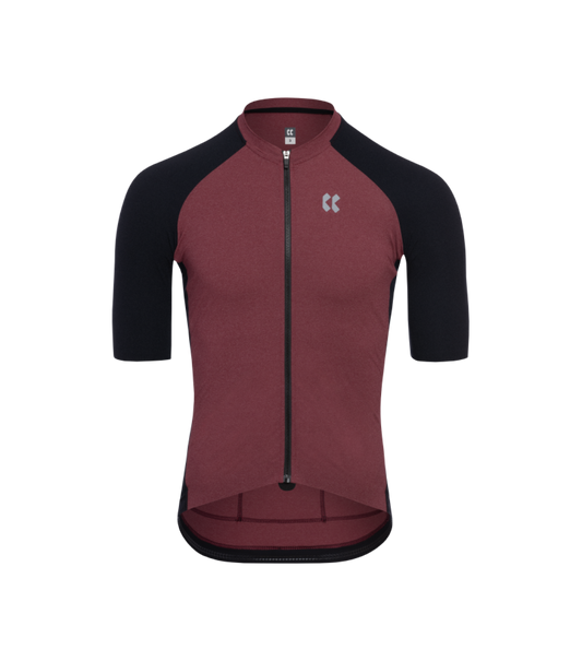 Mens Passion Gravel Jersey | Granite Red