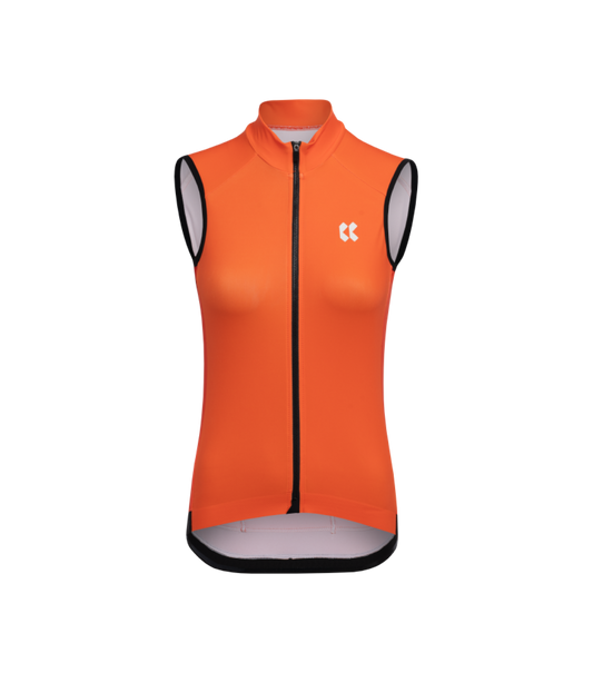 Womens Passion Temps Gilet | Orange