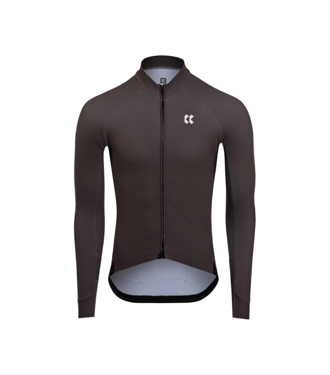 Mens Passion Z4 Long Sleeve Temps Jersey | Mocca Brown