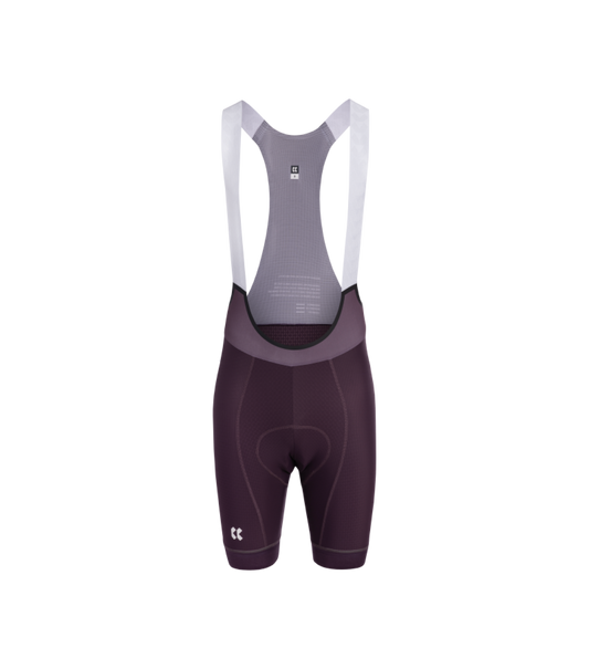 Mens Passion Goffrato Bib Shorts | Midnight Violet