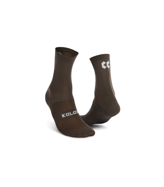 Kalas Verano High Socks | Mocca Brown