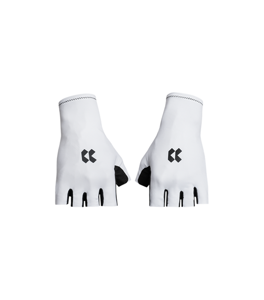 Cycling Short Gloves | White