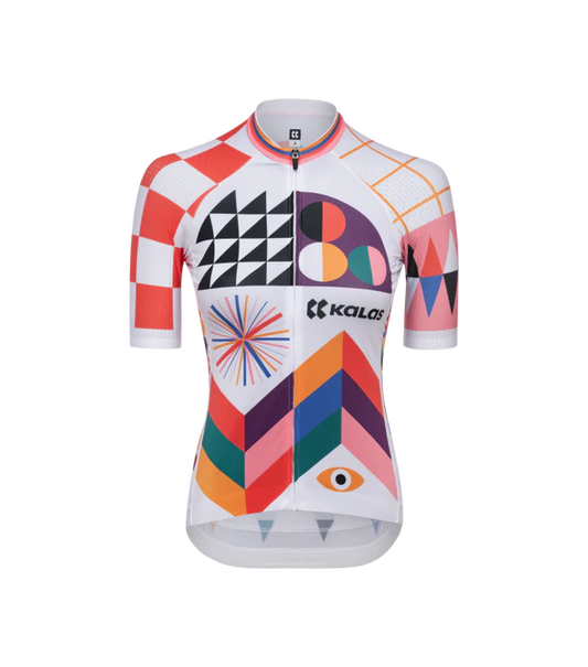 Womens Posterlad V1 Aero Jersey | White