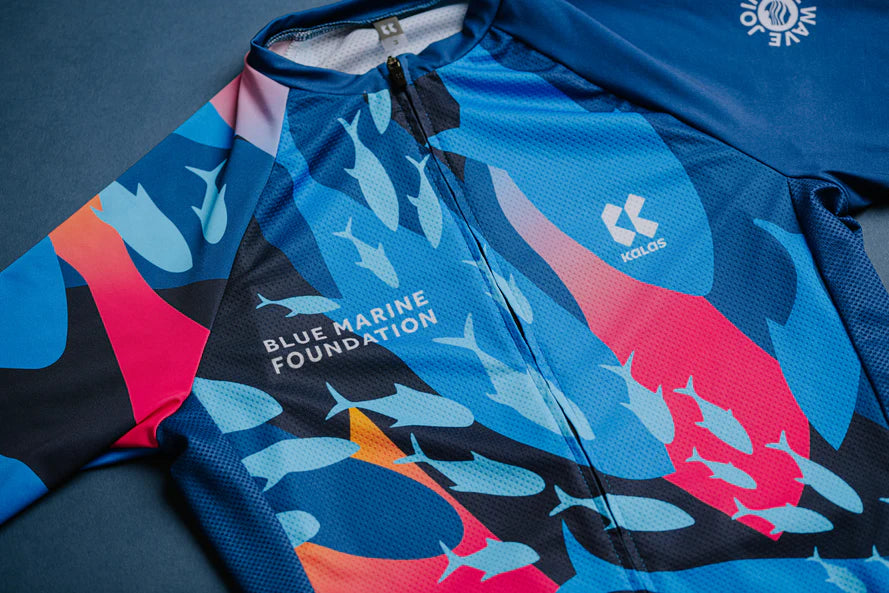 Mens Limited Edition Blue Marine Foundation Jersey