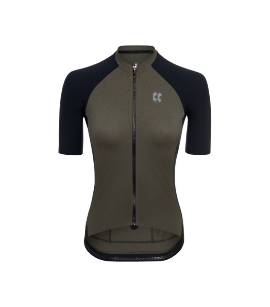 Womens Passion Gravel Jersey | Khaki