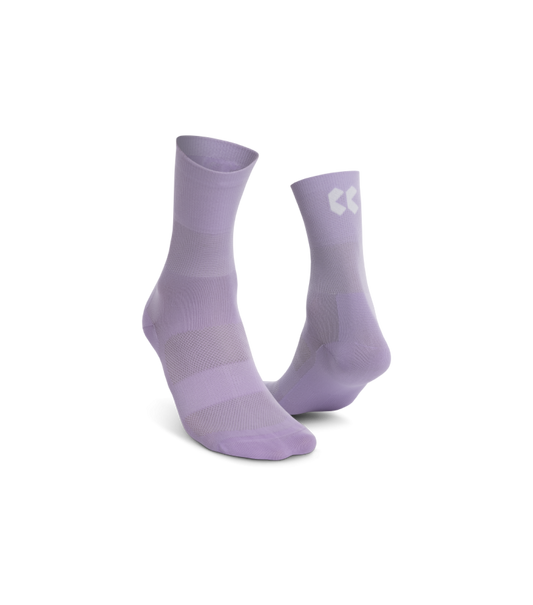 Cycling High Socks | Lavender Purple