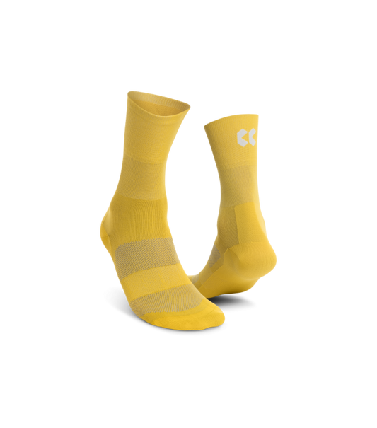 Cycling High Socks | Yellow