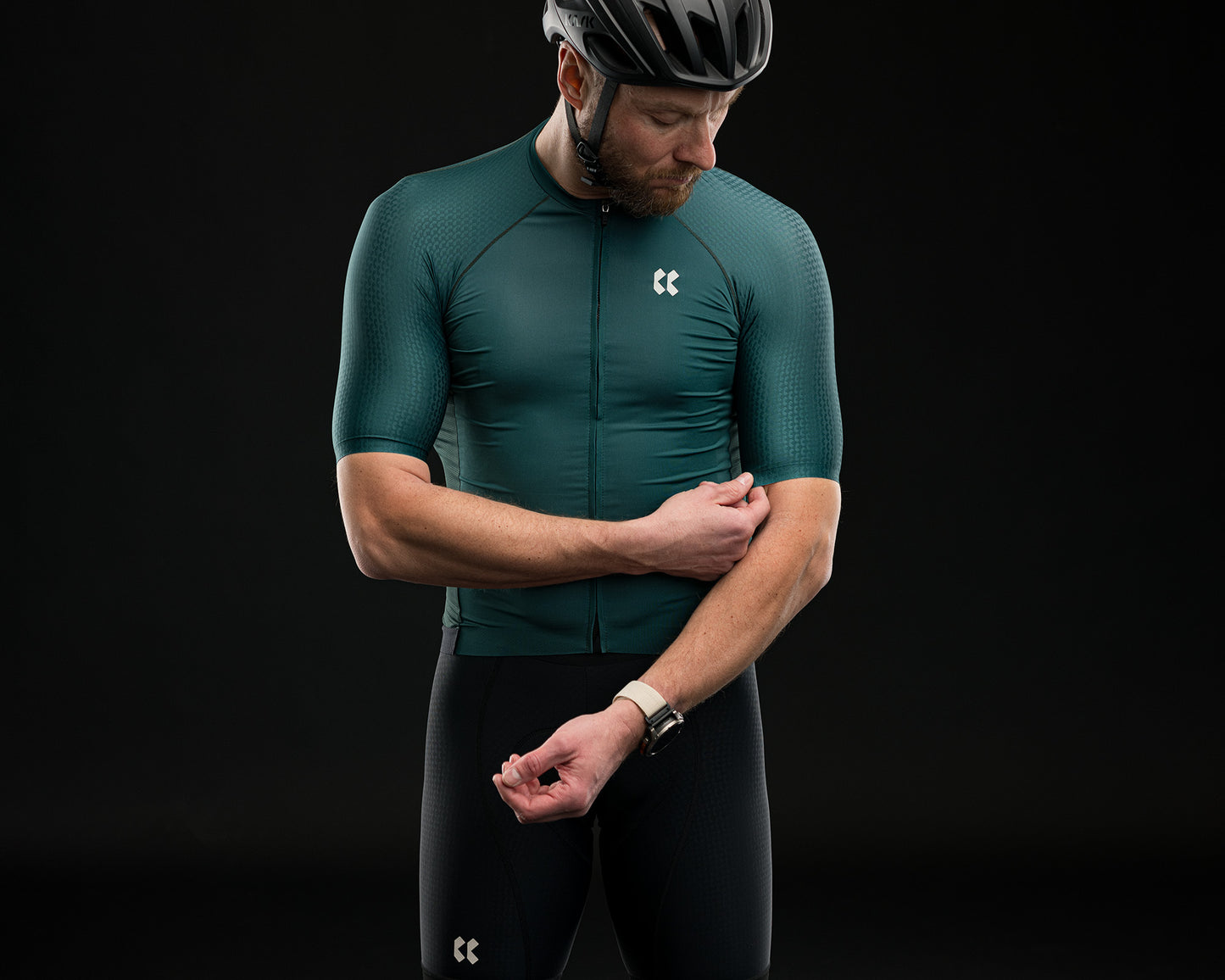 Mens Passion Z5 Aero Jersey | Bottle Green