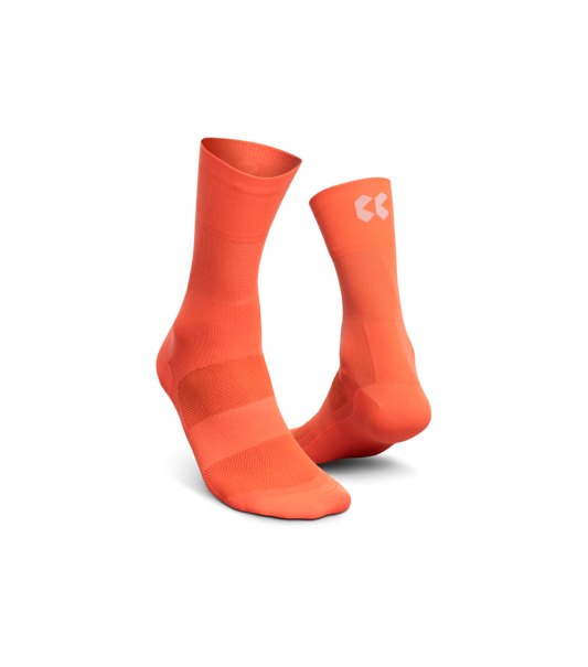 Cycling High Socks | Solar Orange