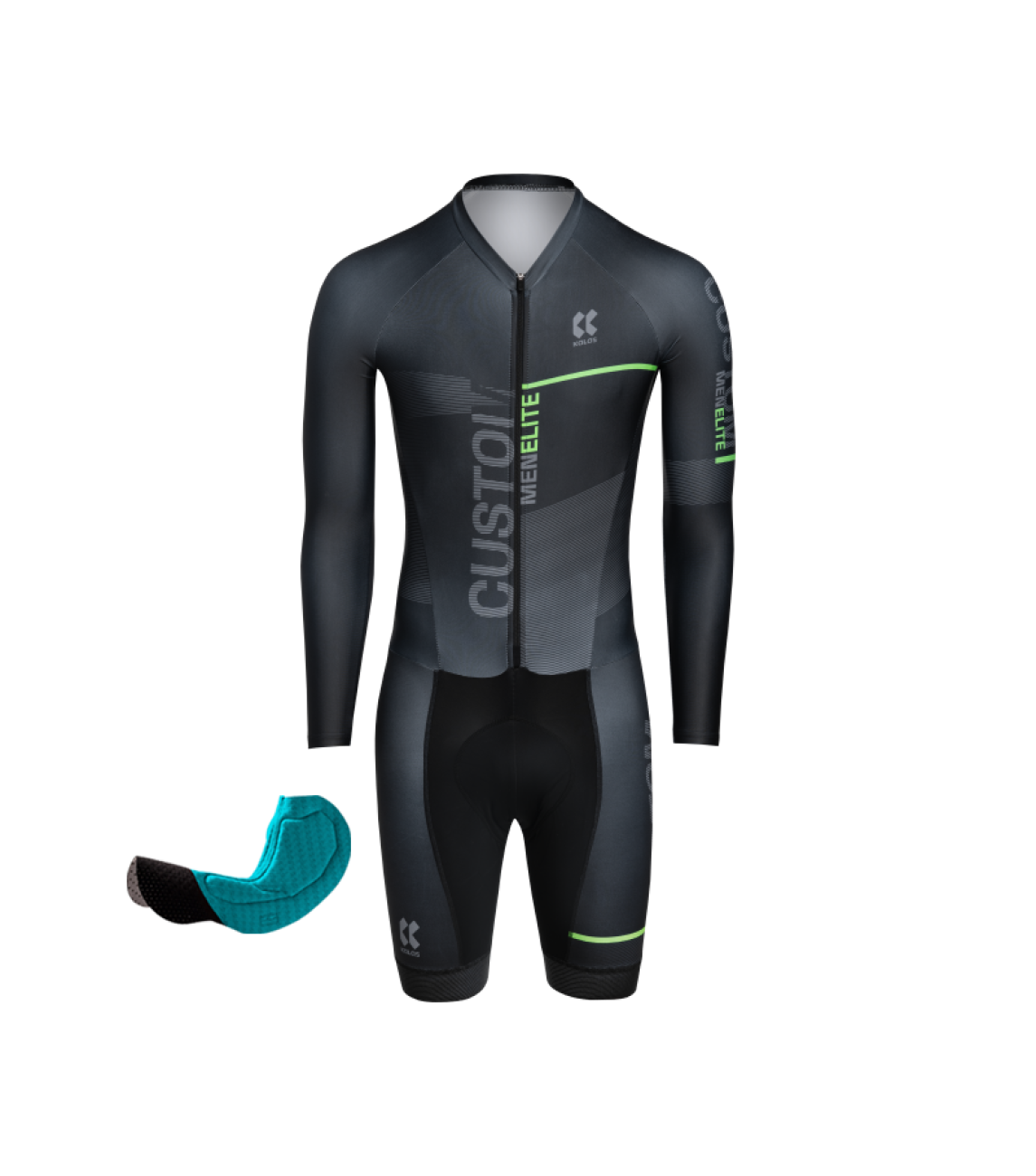Skinsuit L/S ELITE-A 02 | LYCRA POWER| MEN DEFAULT