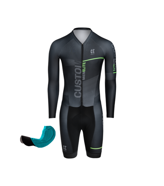 Skinsuit L/S ELITE-A 02 | LYCRA POWER| MEN DEFAULT