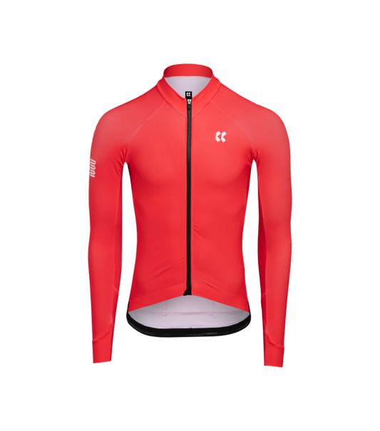 Mens Passion Temps Long Sleeve Jersey | Racing Red