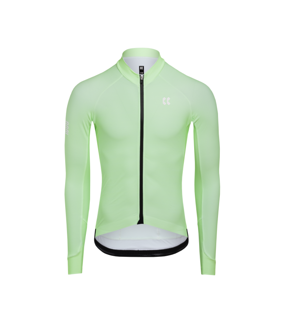 Mens Passion Temps Long Sleeve Jersey | White