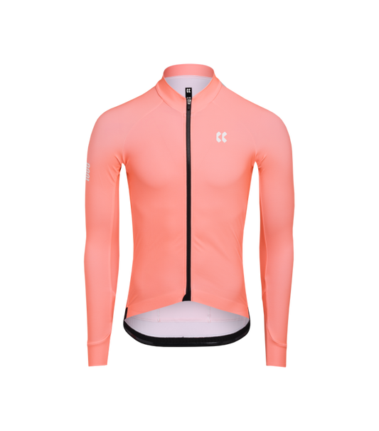 Mens Passion Temps Long Sleeve Jersey | Solar Orange