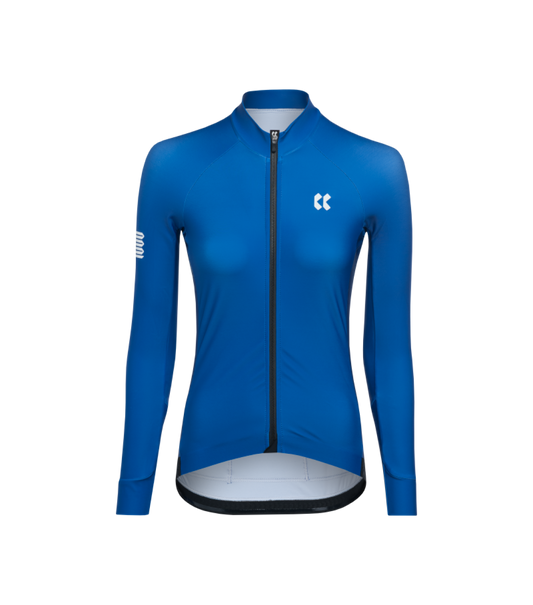 Womens Passion Temps Long Sleeve Jersey | Stellar Blue