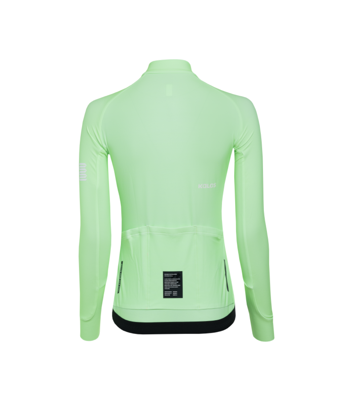 Womens Passion Temps Long Sleeve Jersey | Neon Lime