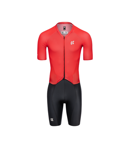 Mens Project Z6 Skinsuit RR | Racing Red