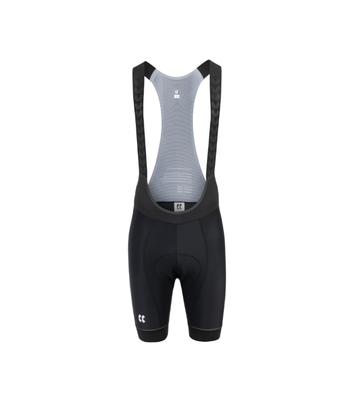 Mens Passion Goffrato Bib Shorts | White