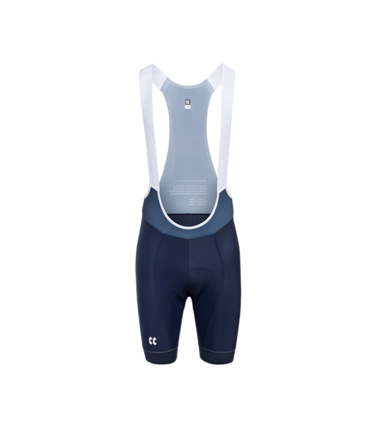Mens Passion Goffrato Bib Shorts | Navy Blue