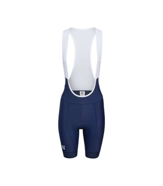 Womens Motion Bib Shorts | Navy Blue