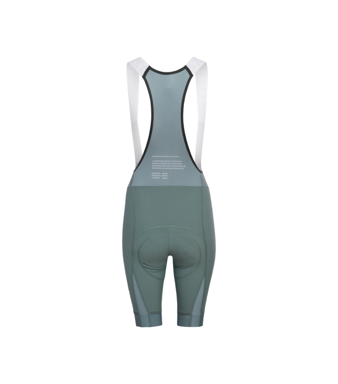 Womens Passion Goffrato Bib Shorts | Emerald Green