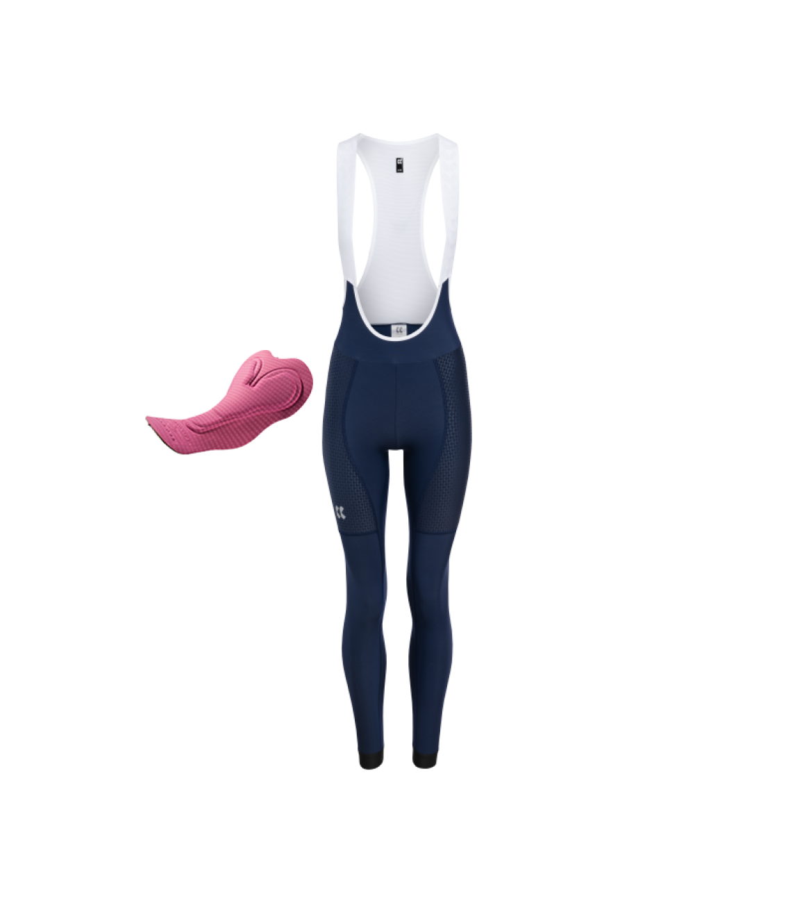 Womens Motion Z6 Insulated Bib Tights | Navy
