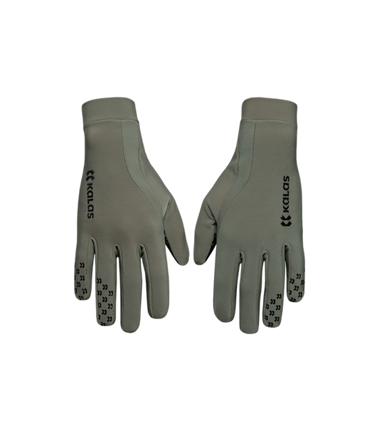 Cycling Long Gloves | Khaki