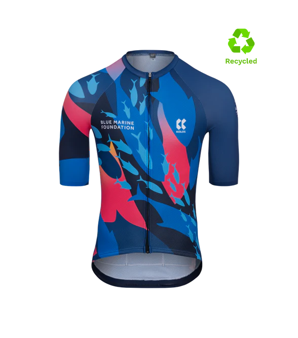 Mens Limited Edition Blue Marine Foundation Jersey