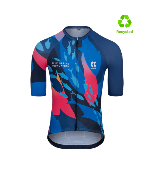Mens Limited Edition Blue Marine Foundation Jersey