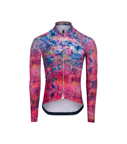 Mens Fearlessly Long Sleeve Jersey | Violet