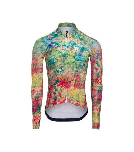 Mens Fearlessly Long Sleeve Jersey | Green
