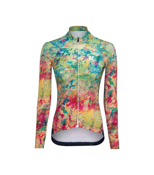 Womens Fearlessly Long Sleeve Jersey | Green