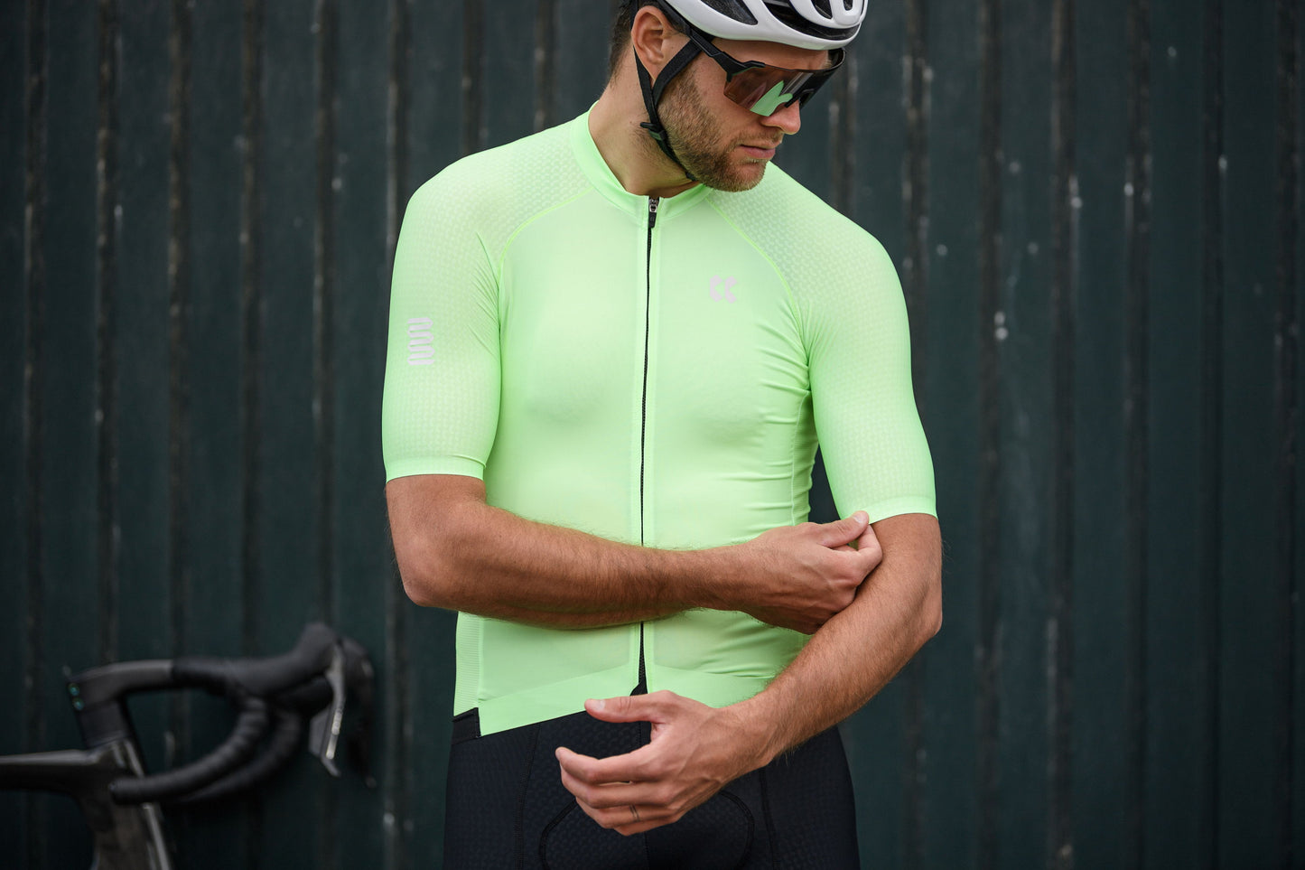 Mens Passion Razor Jersey | Neon Lime