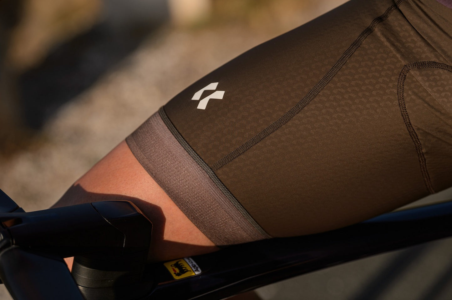 Mens Passion Goffrato Bib Shorts | Mocca Brown