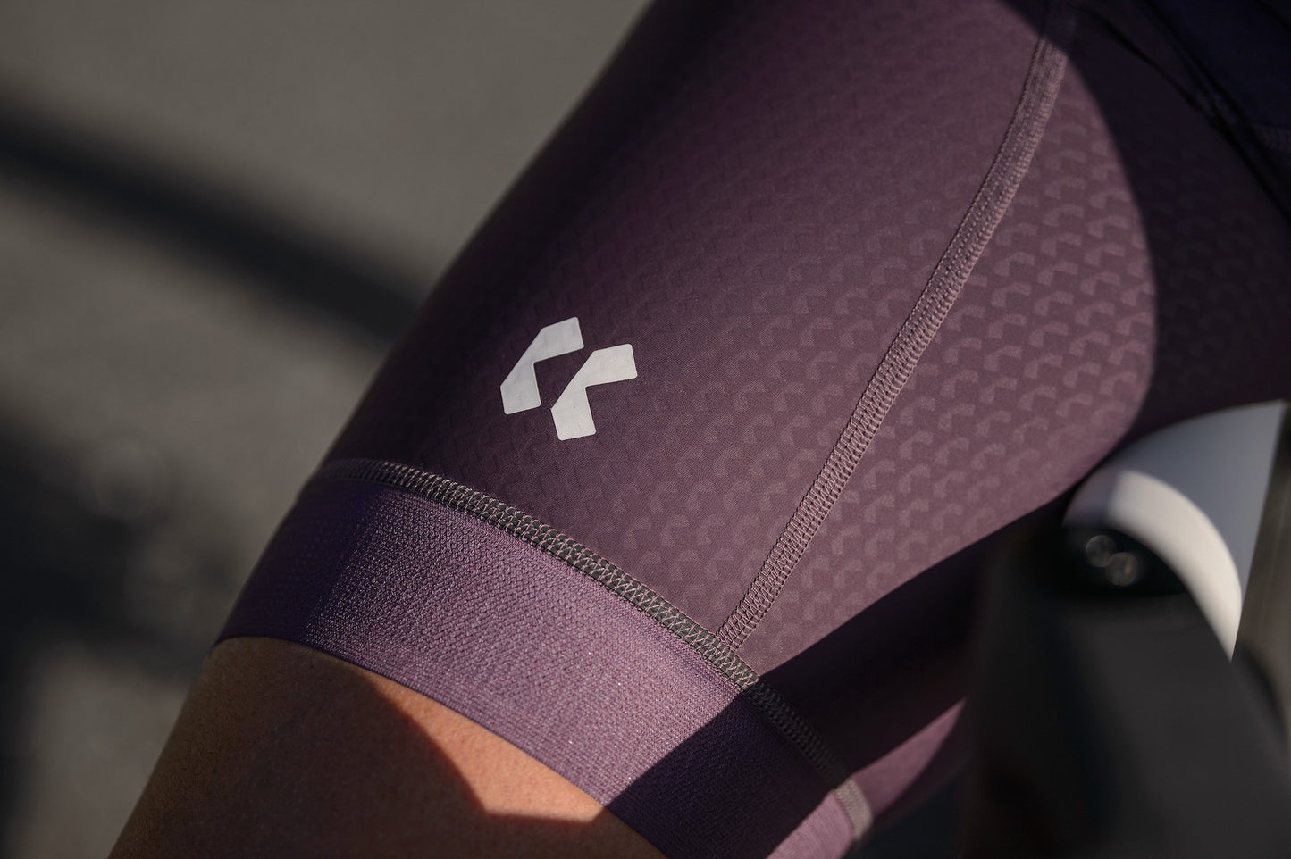 Mens Passion Goffrato Bib Shorts | Midnight Violet