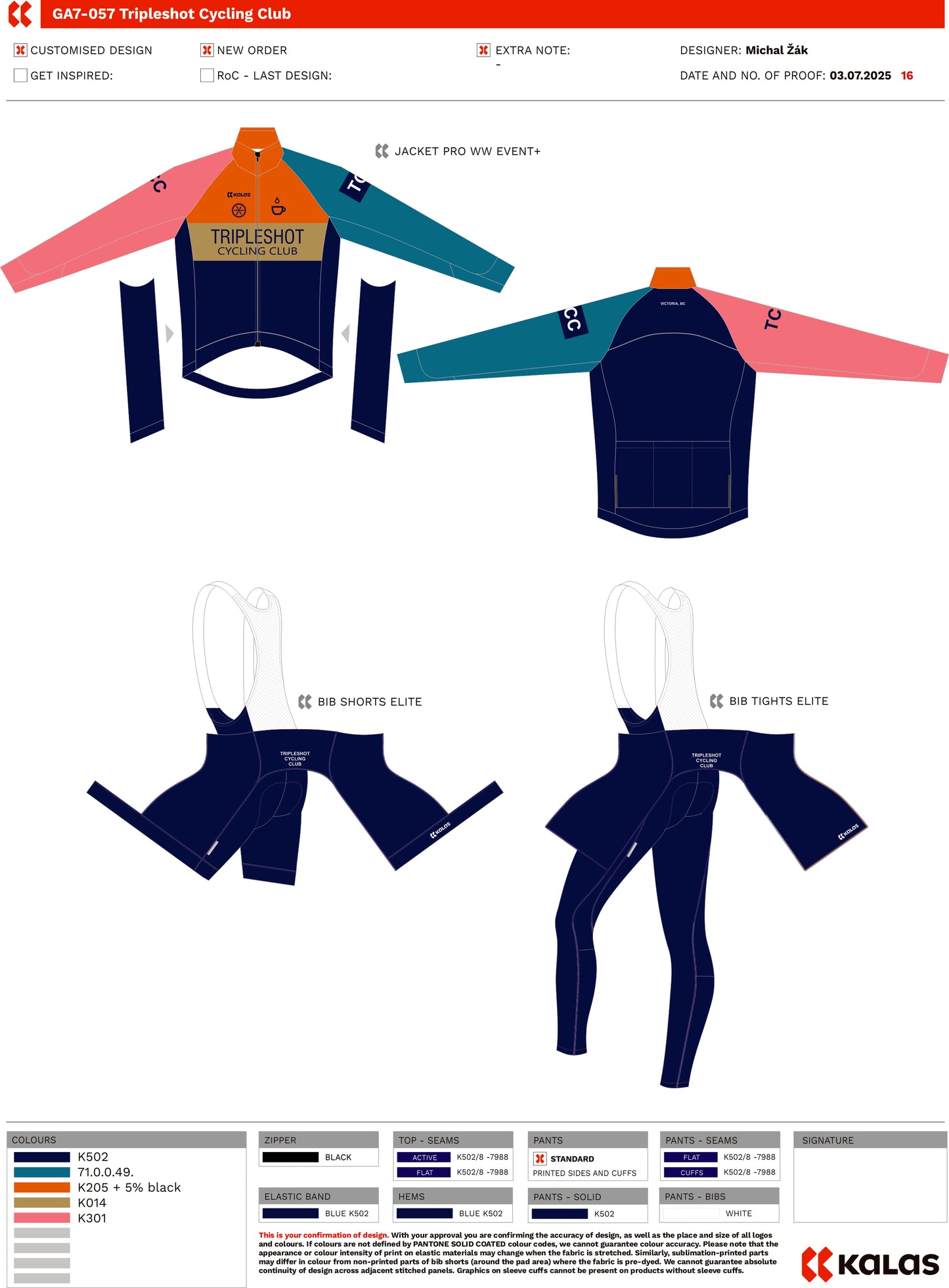 Bib tights ELITE 36 | ROUBAIX | WOMEN Tripleshot