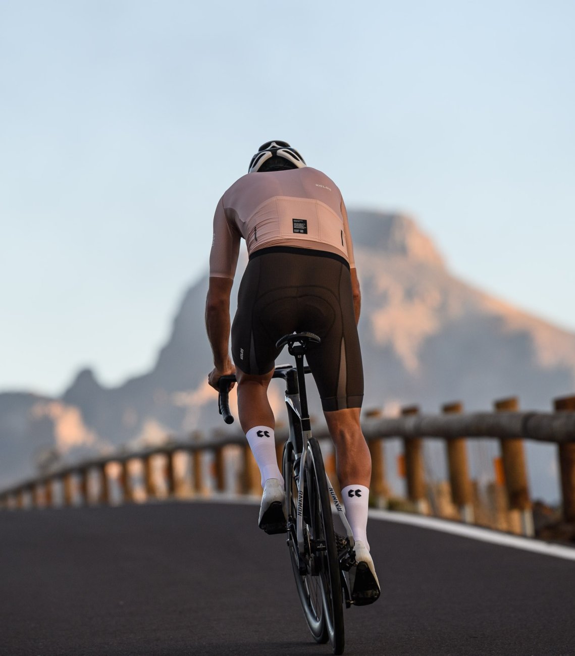 Mens Passion Goffrato Bib Shorts | Mocca Brown
