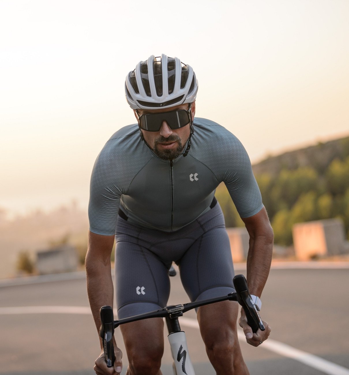 Mens Passion Z4 Bib Shorts | Steel Grey