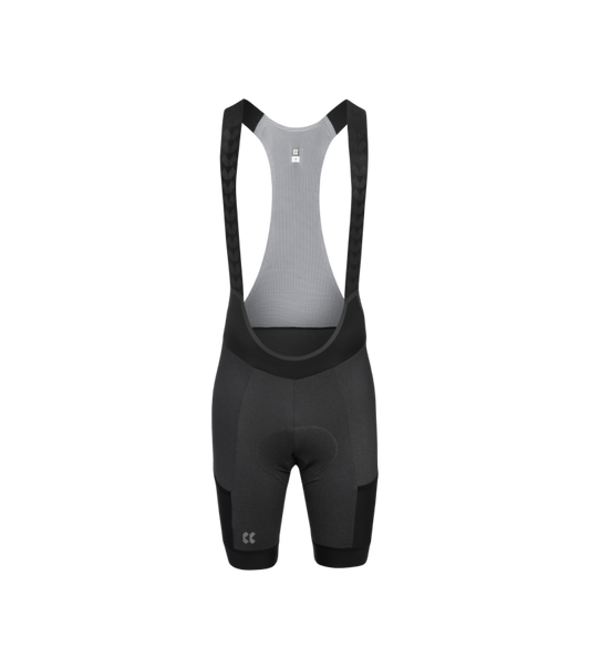 Mens Passion Gravel Cycling Bib Shorts | Anthracite