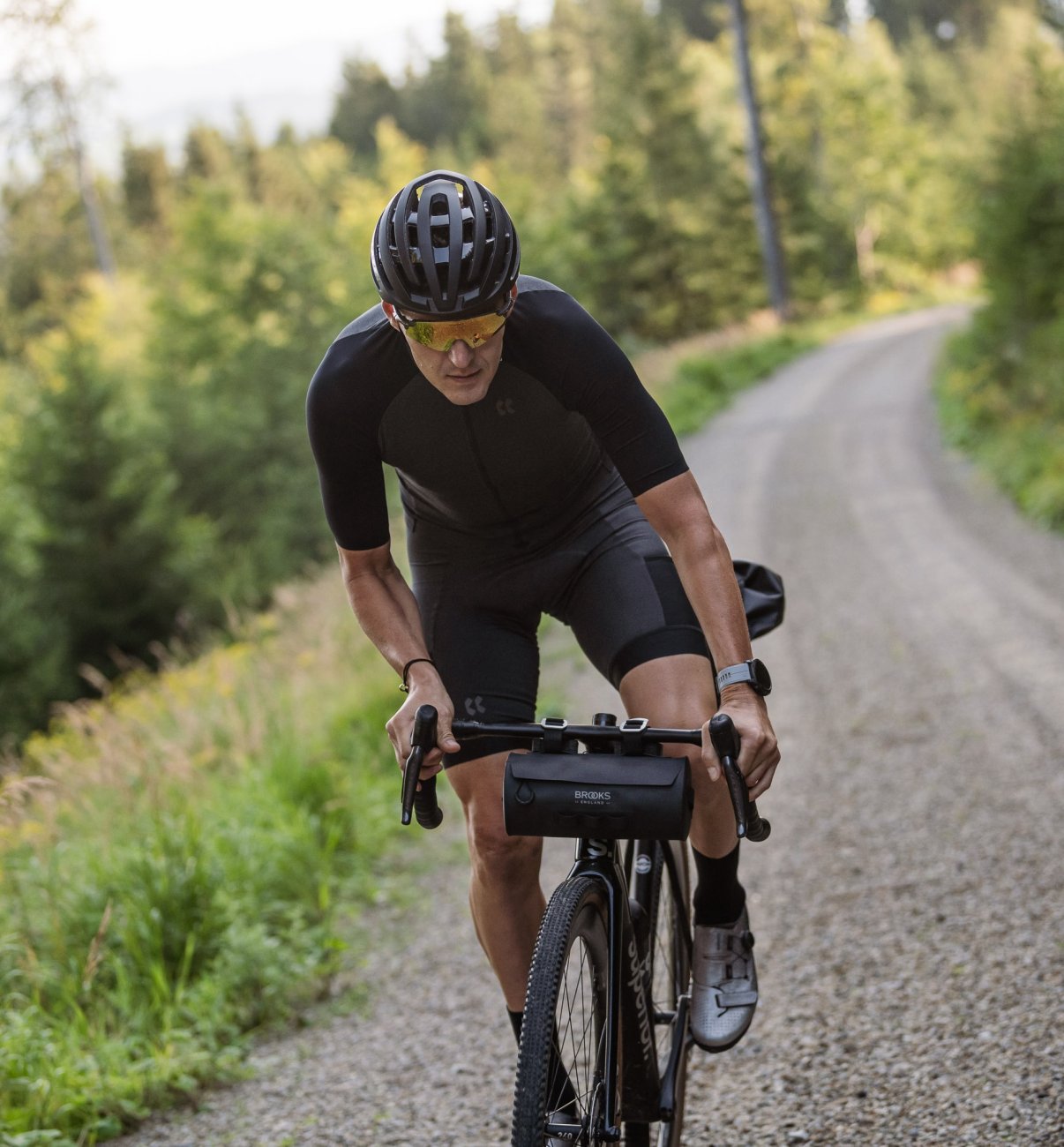 Mens Passion Gravel Jersey | Anthracite