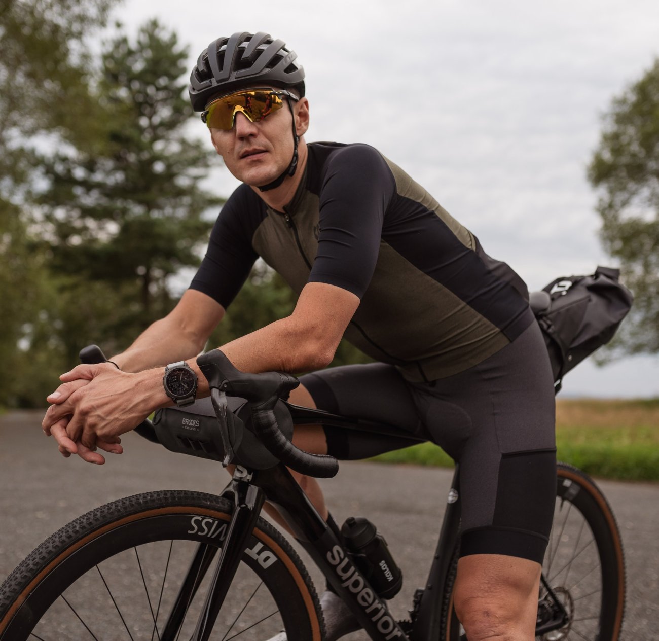 Mens Passion Gravel Jersey | Khaki
