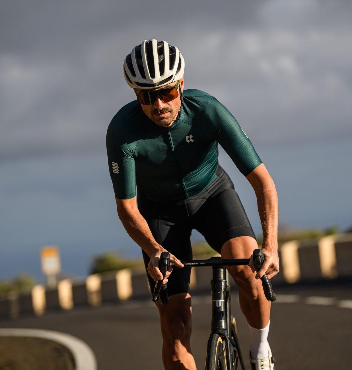 Mens Passion Razor Jersey | Bottle Green