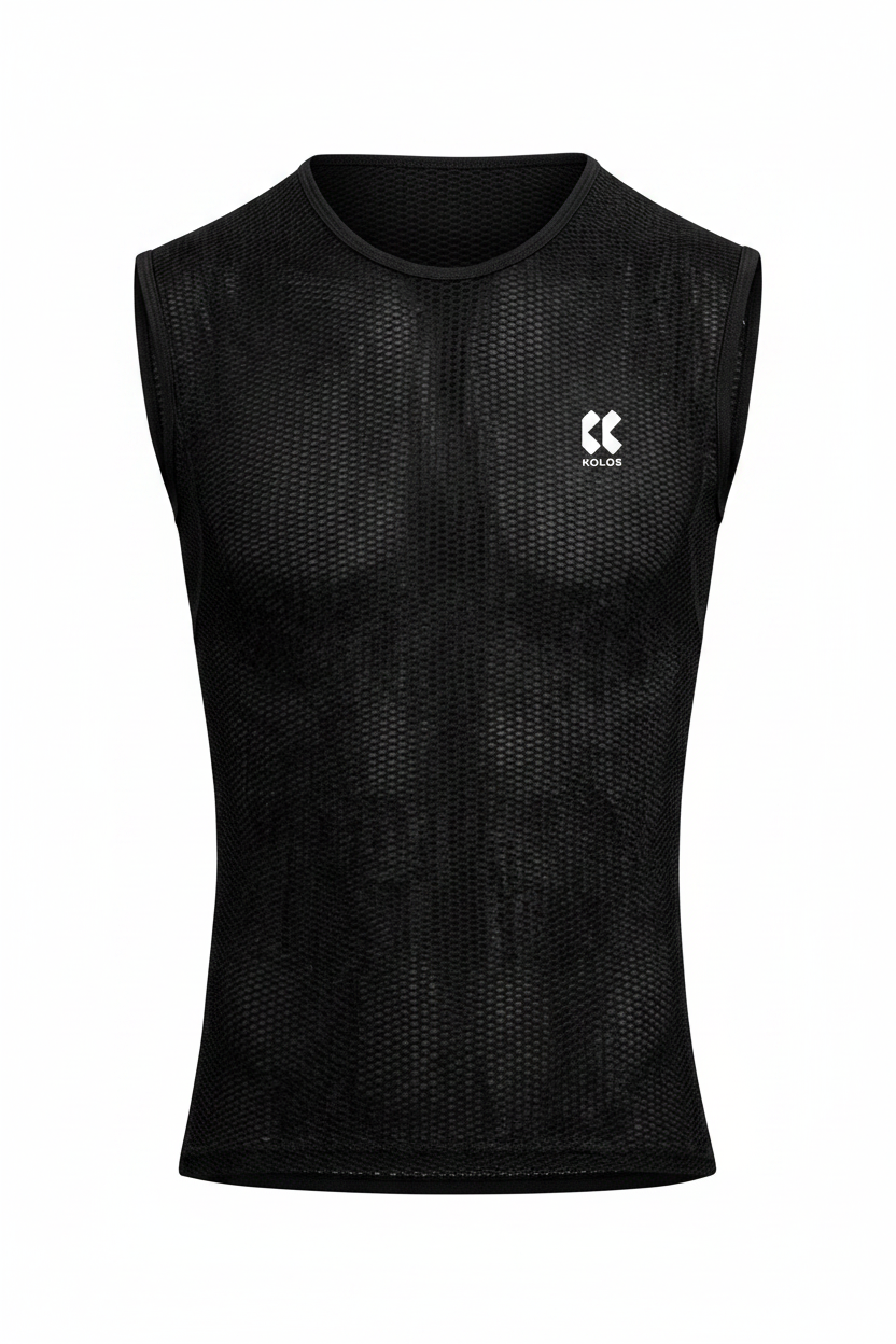 Baselayer | Sleeveless MicroMesh Black | Mens