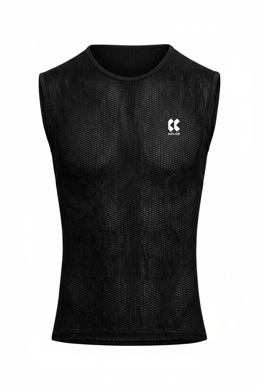 Baselayer | Sleeveless MicroMesh Black | Mens
